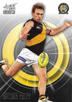 2011 Select AFL Infinity #140 Nathan Foley Front